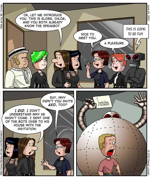 Strip #88 - Axo is invited, too
